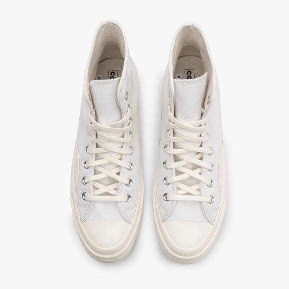 Converse Chuck 70 Textured Hi / White / Vintage White - Egret - Picture 5 of 12